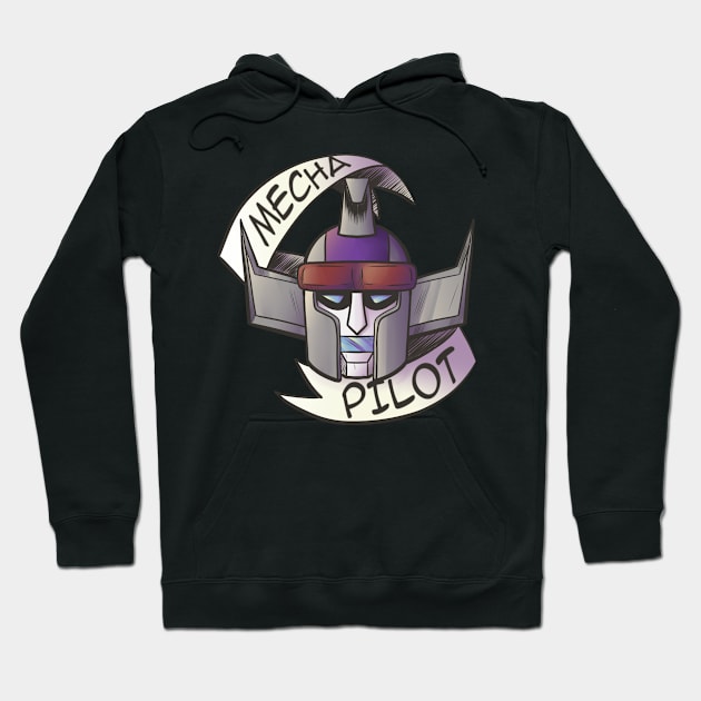 I'm a Mecha Pilot! Hoodie by lizstaley